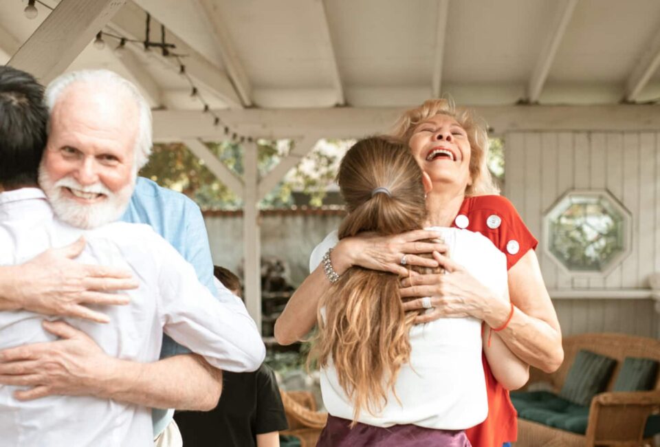 grandparents and children